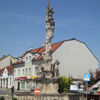 Pestsäule Poysdorf - vor den Arbeiten